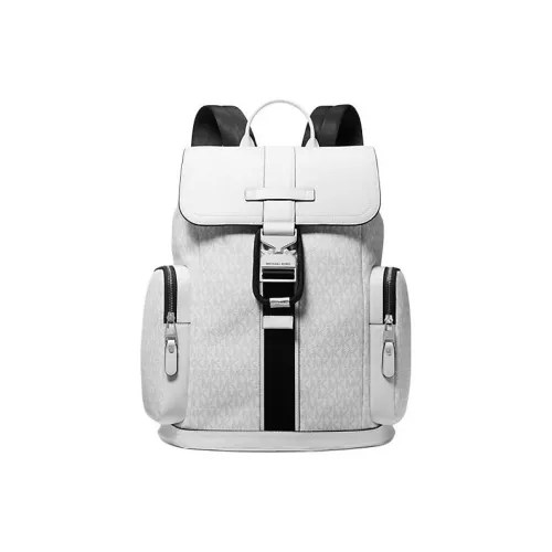 MICHAEL KORS Hudson Покрытый холст Рюкзак Унисекс Белый