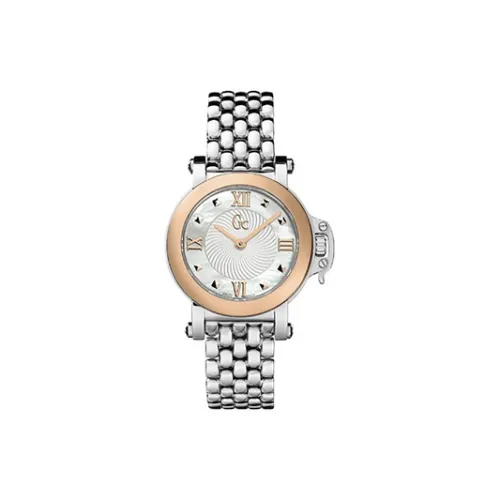 GUESS Women's Watch Кварцевый механизм Стальной ремешок 30MM Белый циферблат X52001L1S