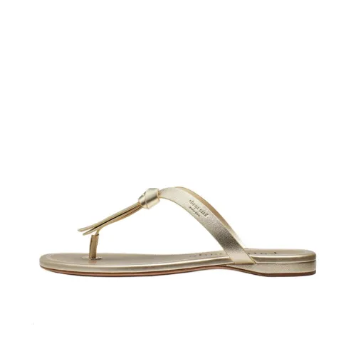 Kate Spade Шлепанцы Женские Золотые