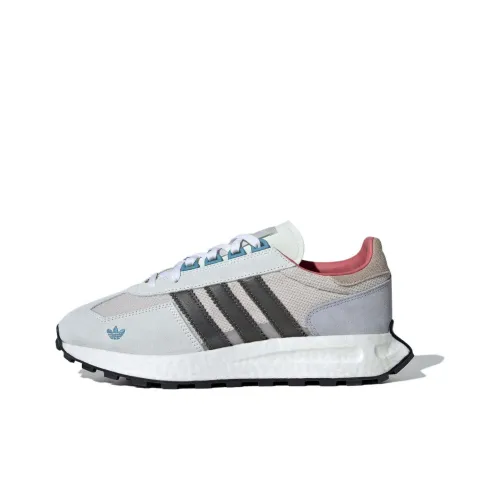Adidas Originals Retropy E5 Беговые кроссовки Низкий топ Серый Черный Синий Унисекс