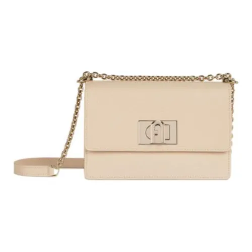 Furla Кожа Цепочка Сумка через плечо Мини Женская Светло-розовая