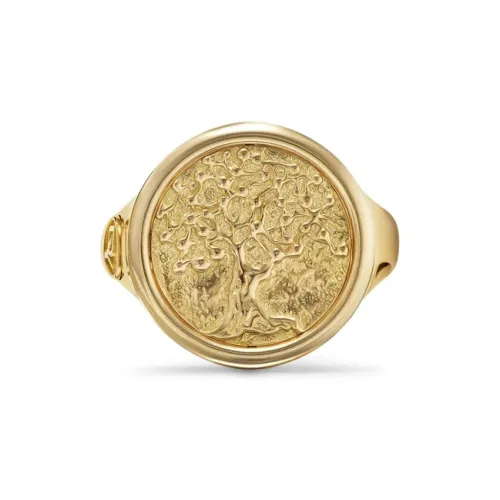 David Yurman 18К золото Кольца Мужской Золотой