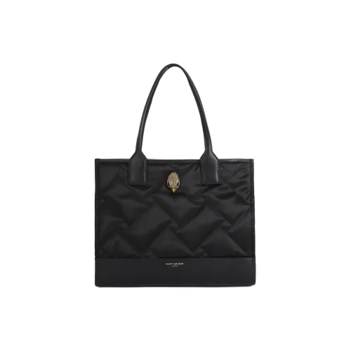 Kurt Geiger London Нейлоновая сумка-тоут сумка для покупок маленькая сумка женская черная