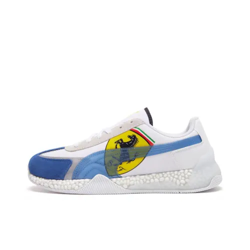 PUMA Speed Hybrid Low Топ Casual Мужской Белый Синий