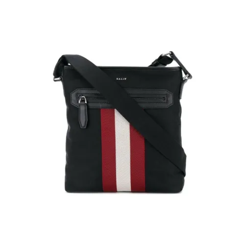 BALLY Полиамид Курьерская Сумка Сумка через плечо Мужская Черная