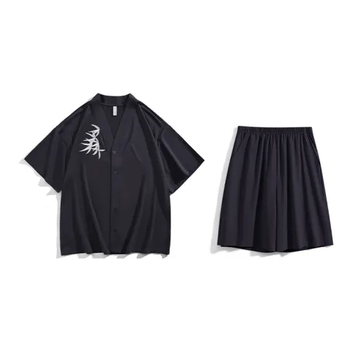 Fadaiqi Черный Мужской Пижамный Комплект