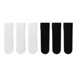 6 пар (Белый X3 + Черный X3)