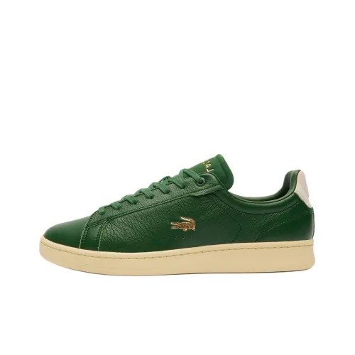 LACOSTE Carnaby Pro Low Топ Скейтборд Кроссовки Мужские Зеленые