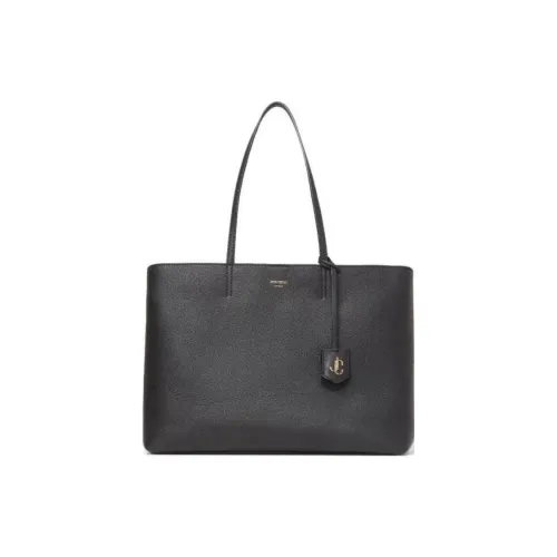 Jimmy Choo Телячья кожа Тоут Сумка Сумка для покупок Сумка на плечо Сумка Женская Черная