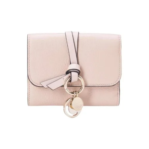 Chloe GRAIN LEATHER Кошелек Маленький Женский Розовый