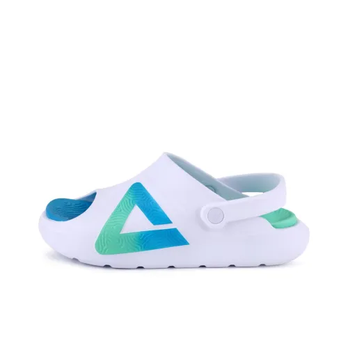 PEAK Слипоны Унисекс Изумрудно-зеленый Белый Синий