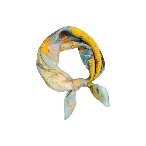 RX UVCUT Тутовый шелк Шарфы Унисекс