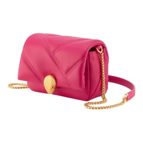 BVLGARI Serpenti Cabochon Сумка Микроформата Сумка Микроформата, Мягкая Кожа Теленка Цвета Фуксии Оттенка Турмалина