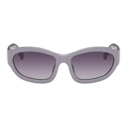 DRIES VAN NOTEN Кошачий глаз Солнцезащитные очки Женские Фиолетовый