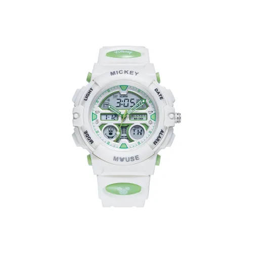 Disney Mickey Series Электронные Механические Часы Унисекс Серый Циферблат MK 15155W
