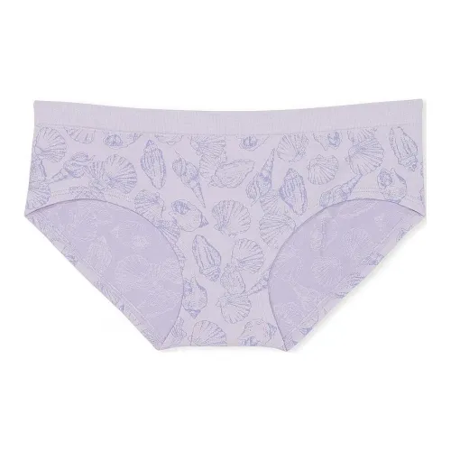 Victoria's Secret Бесшовный Hiphugger Panty PPS Нижнее белье Женское 1 упаковка Фиолетовый Оболочка С принтом