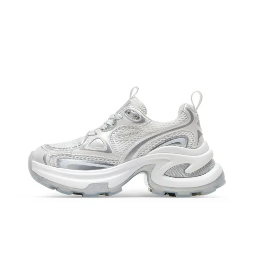 C°BANNER Амортизация Износостойкие Низкие Топ Кроссовки для бега Женские