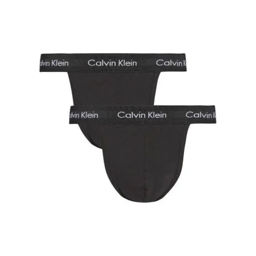 Calvin Klein Стринг Мужской 2 упаковки черный