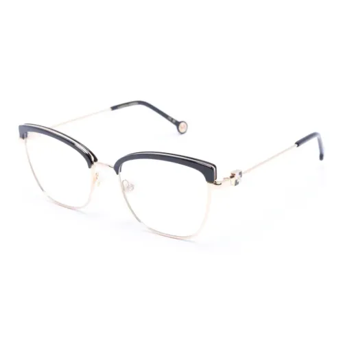 CarolinaHerrera Металл Нерегулярная форма Оправы для очков Женские Золото