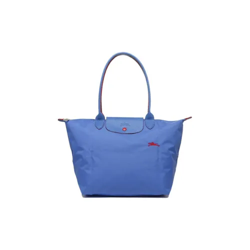 LONGCHAMP Le Pliage Club Ткань с нейлоновым вставками кожа одно плечо сумка-пельмени обычная женская синий