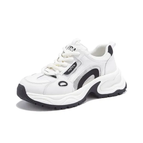 XINGQILIUQIXIA X Safiya Дышащий Легкий Увеличивающий Высоту Низкий Топ Кроссовки с Толстой Подошвой Женские