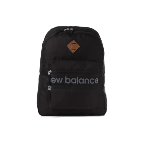 New Balance совместный бренд Ткань Рюкзак Стандартный Унисекс Черный