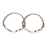 Пара милых браслетов с дельфинами