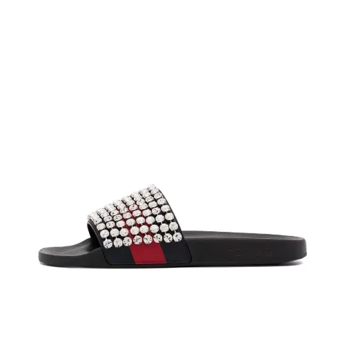 GUCCI Слипоны Женские Черные