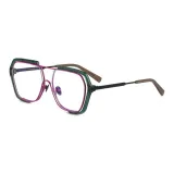 DY006 Прозрачный зеленый фиолетовый