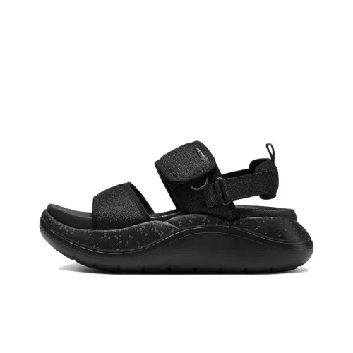 Skechers one Ремень Сандалии Черные Женские