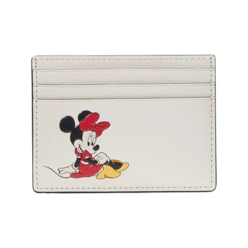 Kate Spade Disney Collaboration ПВХ Картхолдер Маленький Женский Пергамент Бумага Многоцветный