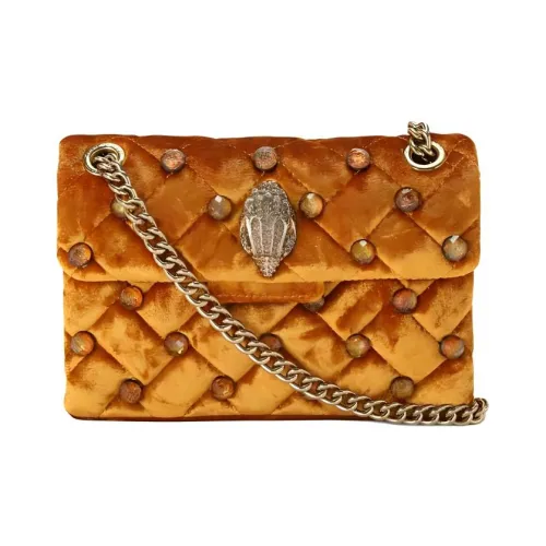 Kurt Geiger London Вельвет Сумка Сумка через плечо Сумка через плечо Мини Женская Оранжевая