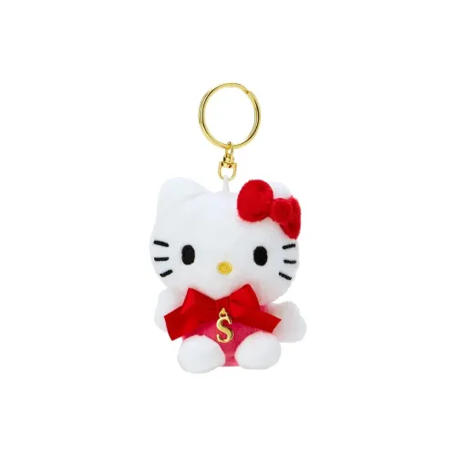 Sanrio Hello Kitty INITIAL талисман S кукла плюшевая подвеска