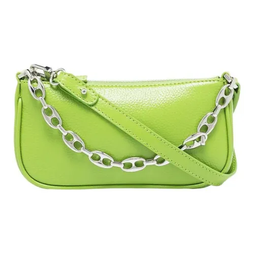 By Far Амбра Кожа Сумка на плечо Сумка Сумка через плечо Женская Зеленая
