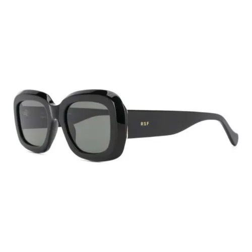 Retrosuperfuture Прямоугольные Солнцезащитные очки Женские Черные