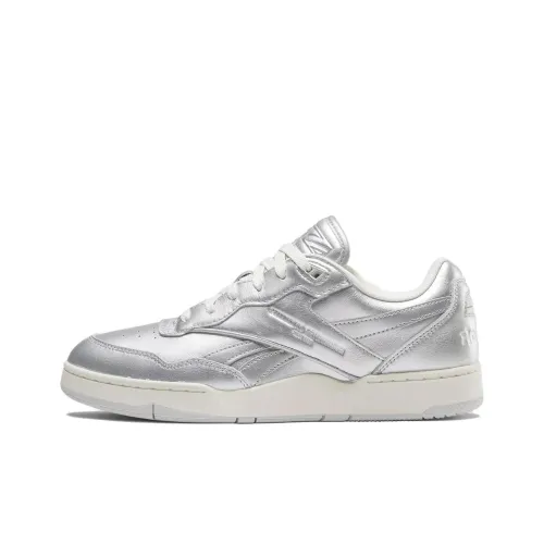 Reebok BB 4000 Скейтборд Кроссовки Низкие Серебряные Мужские