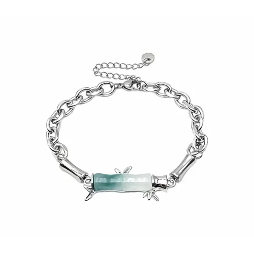 MUYAN Цветное стекло Бамбук в стиле тушь Нефритовый браслет Унисекс