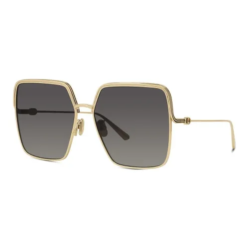 DIOR Металл Квадрат Оправы для очков Женские Золото