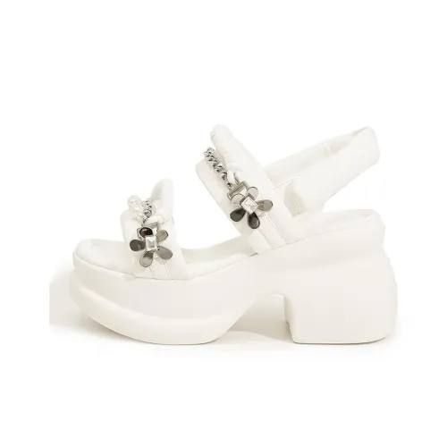 Сандалии в римском стиле Milan Love Song 8,5 см женские черные