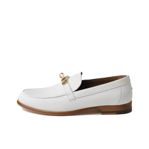 HERMES Destin Лоферы Женские Белые