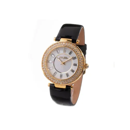 Folli Follie Women's Watch Кварцевый механизм Кожаный ремешок 40 мм Серый циферблат