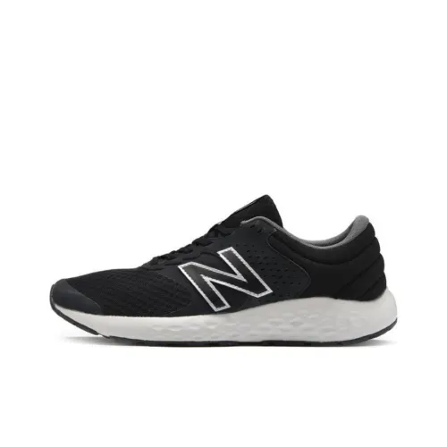New Balance NB 420 Амортизация Износостойкий Низкий Топ Повседневные Беговые Кроссовки Мужские Черно-Белые
