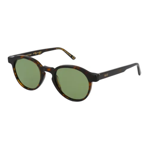 Retrosuperfuture OVAL SUNGLASSES Унисекс Черепаховый