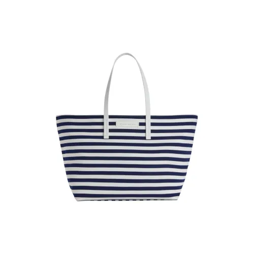 Giuseppe Zanotti GZ Кожа Тоут Сумка Сумка для покупок Сумка Сумка через плечо Женская Белая и Синяя