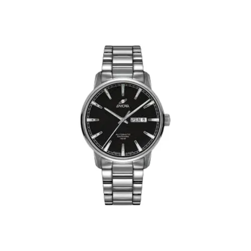 ENICAR Механические Мужские Часы 40 мм Черные