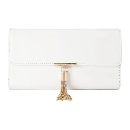 Kurt Geiger London Клатч из искусственной кожи женский белый