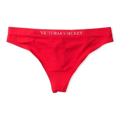 Victoria's Secret Бесшовный Стринг Panty Lipstick Нижнее белье Женские 1 шт Красный