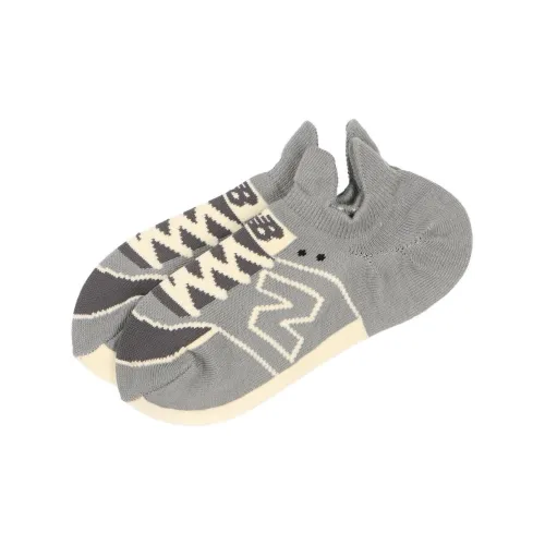 New Balance 1 шт Серые Унисекс Носки