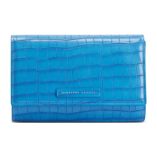 Giuseppe Zanotti GZ Синтетические ткани Одно плечо Через плечо Клатч Женский Васильковый синий