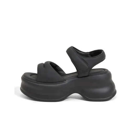 Milan Love Song One Ремешок Сандалии 8 см Женские Черный